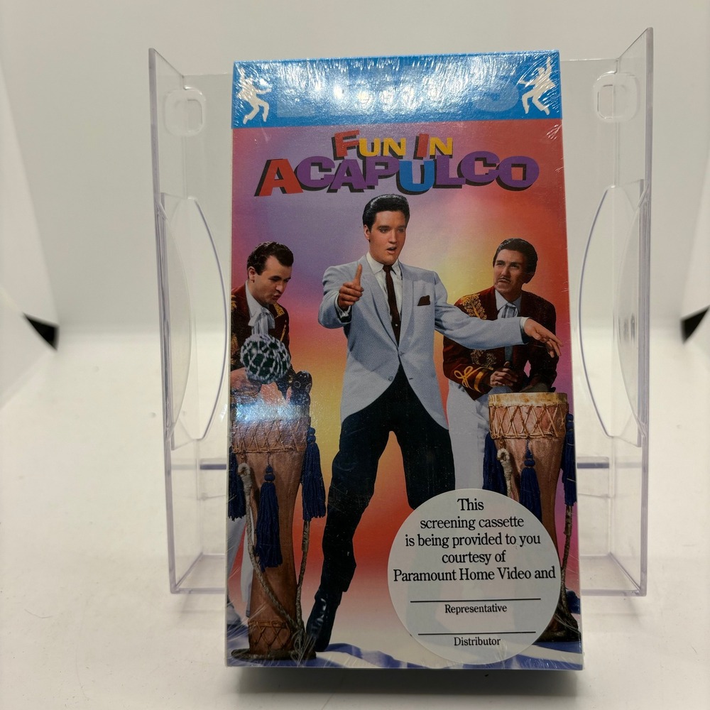 Fun In Acapulco VHS Elvis Presley Paramount Home Video‎ Sealed Movie